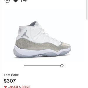 Womens/girls Jordan 11 retro